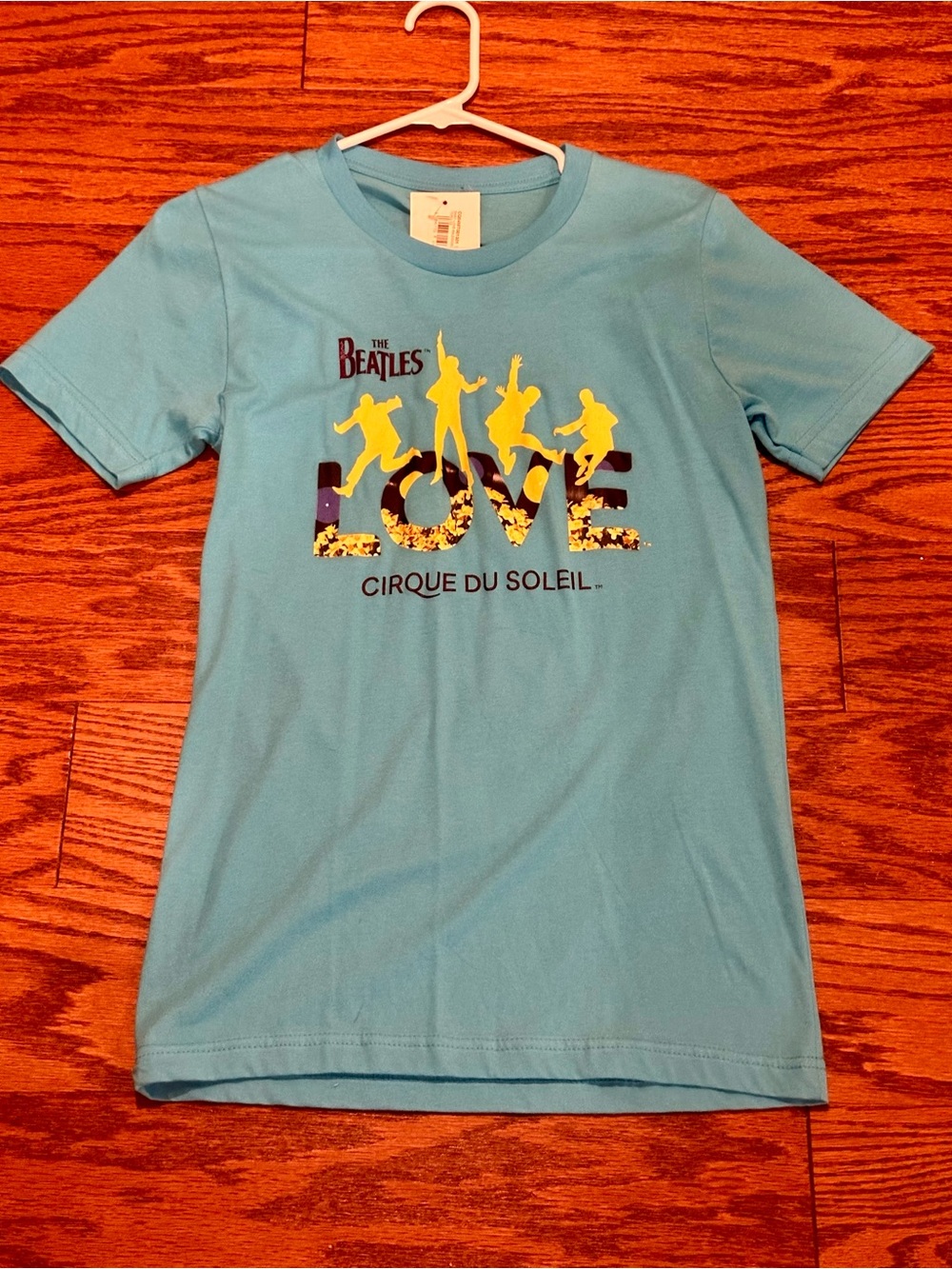 NWT Beatles Collectible “LOVE - Cirque du Soleil” T-Shirt, XS (fits like “S”)